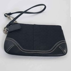 COACH wristlet purse